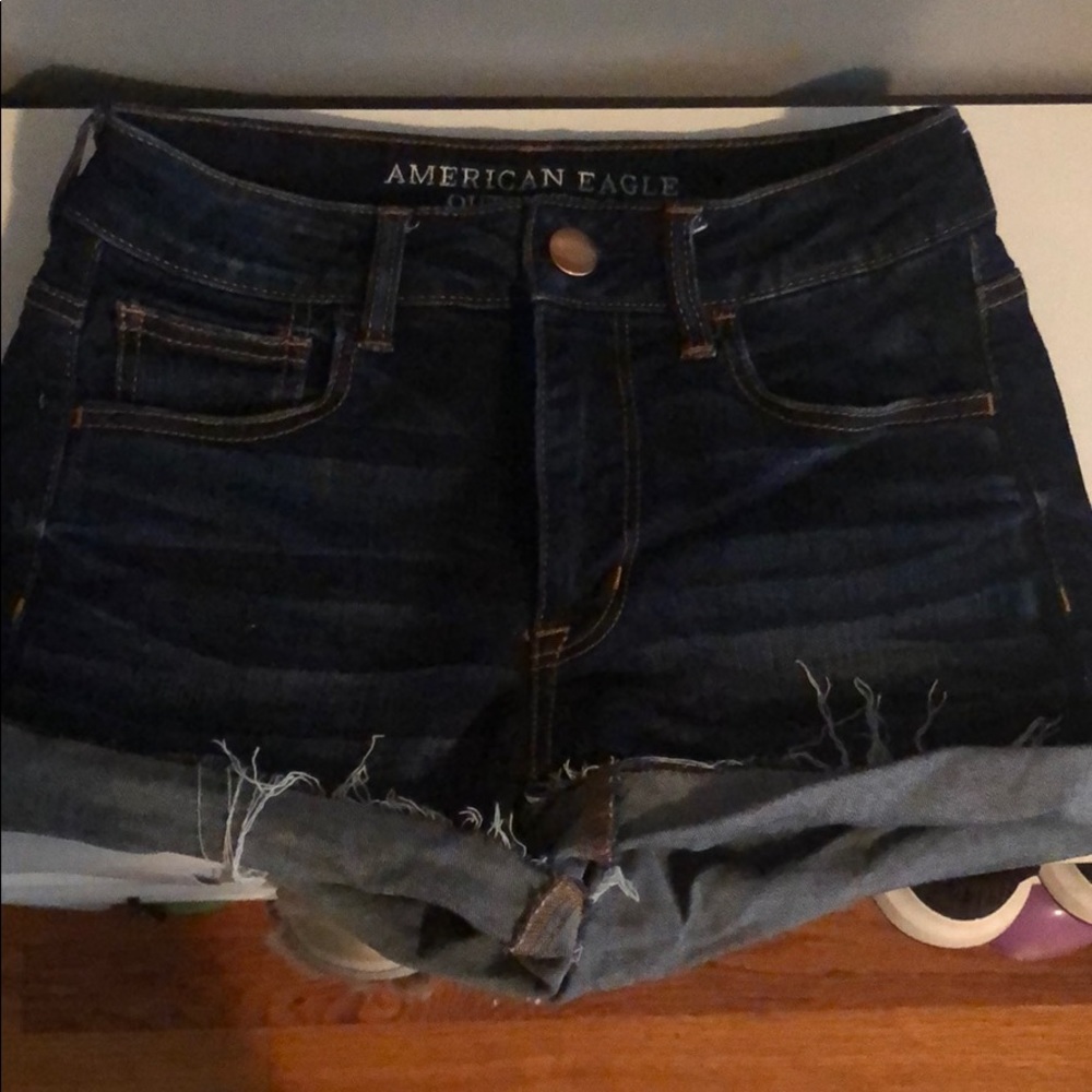 American eagle jean shorts